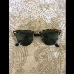 Limited edition Ray Ban club masters 🖤